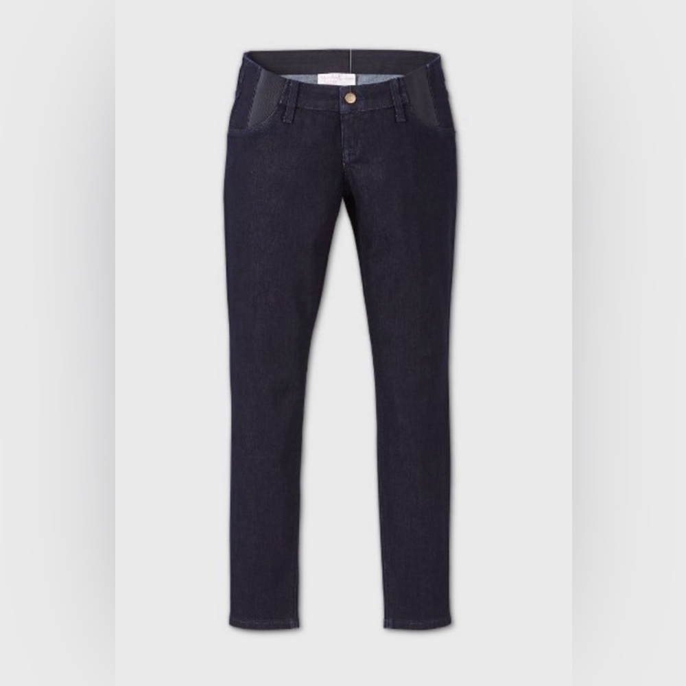 Maternity Side Panel Jeggings Isabel Maternity Ingrid & Isabel Dark Wash